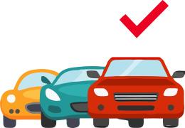 お好きな車を選ぶ
