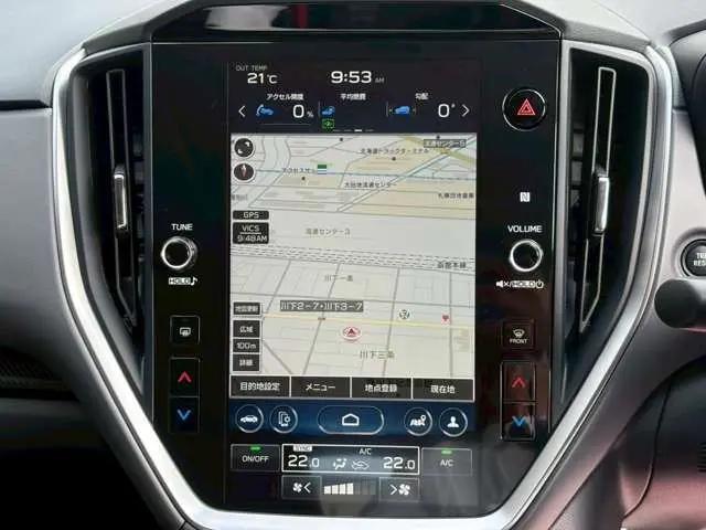 スバルクロストレックディスプレイ