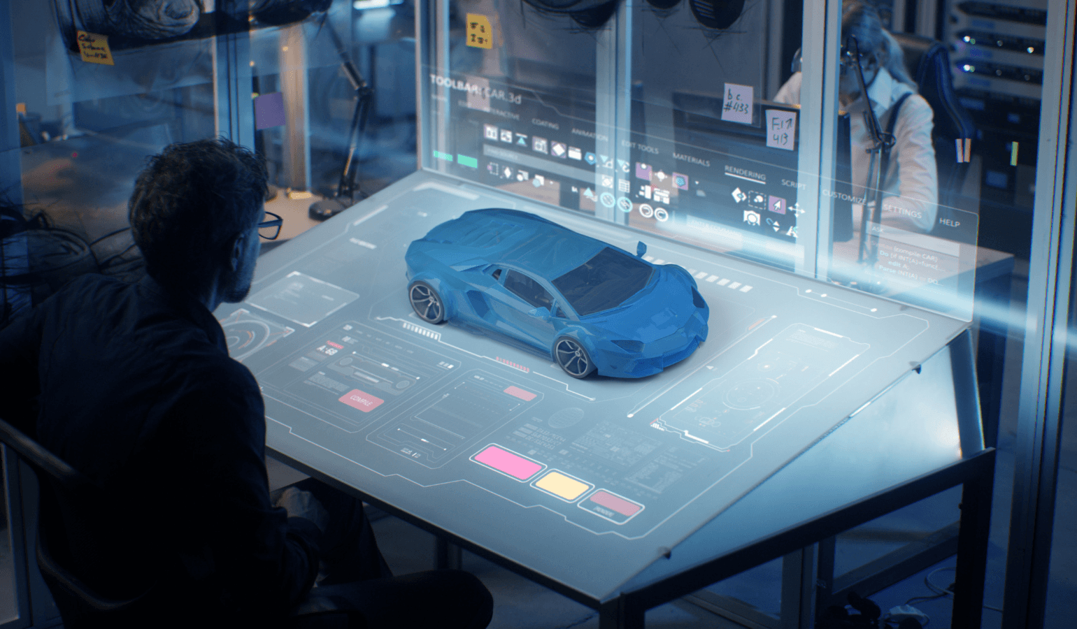 車のデザインを作る